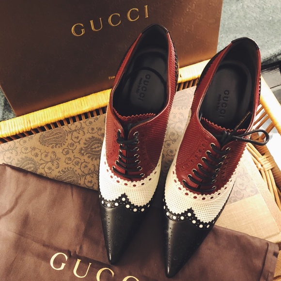 ❣️Rare Gucci 👠 Malaga Kid Oxford
Heels - Picture 2 of 7